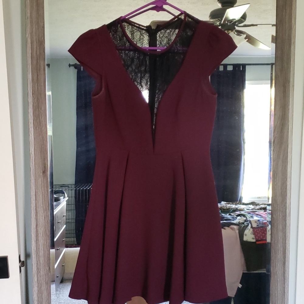 Skater cocktail dress